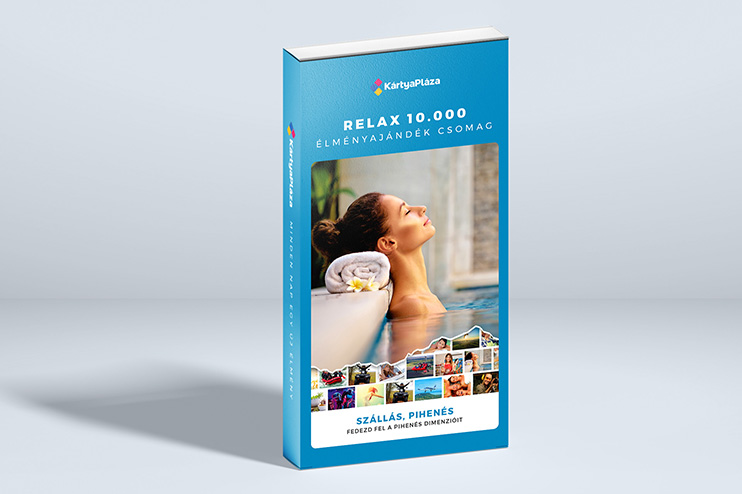 RELAX 10000 élményajándék csomag