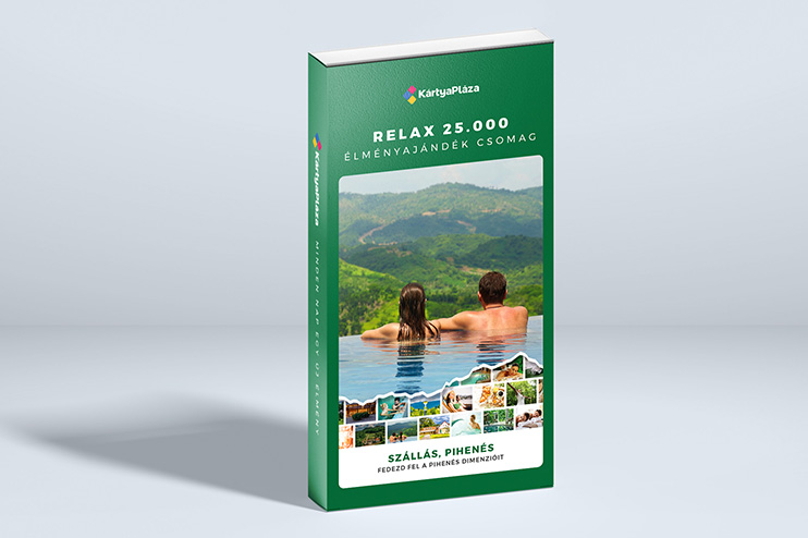 RELAX 25000 élményajándék csomag