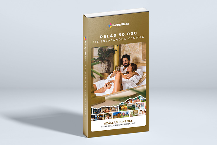 RELAX 50000 élményajándék csomag