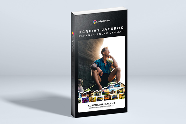 Férfias Játékok élményajándék csomag