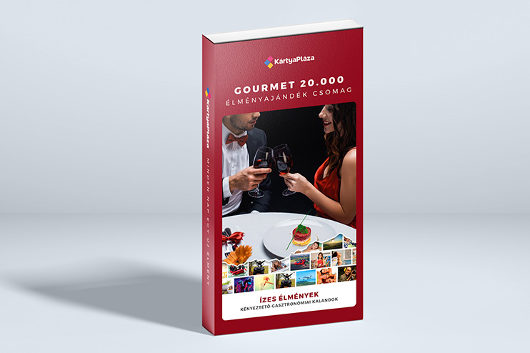 Gourmet 20000 élményajándék csomag
