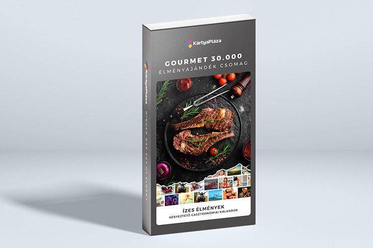 Gourmet 30000 élményajándék csomag