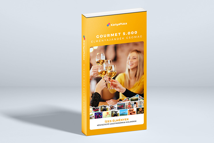 Gourmet 5000 élményajándék csomag